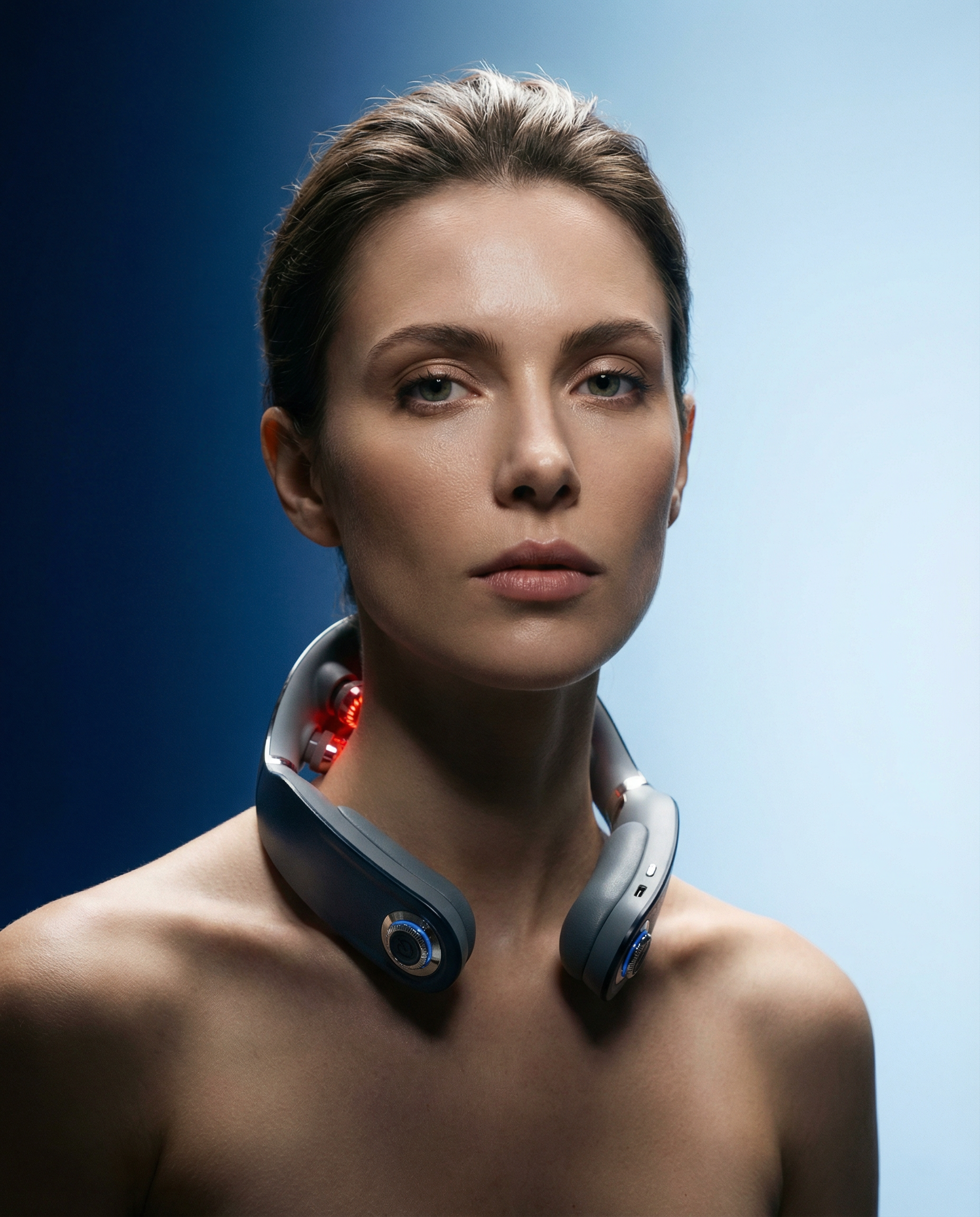 SKG Neck TENS unit with Heat Therapy and Pulse Technology