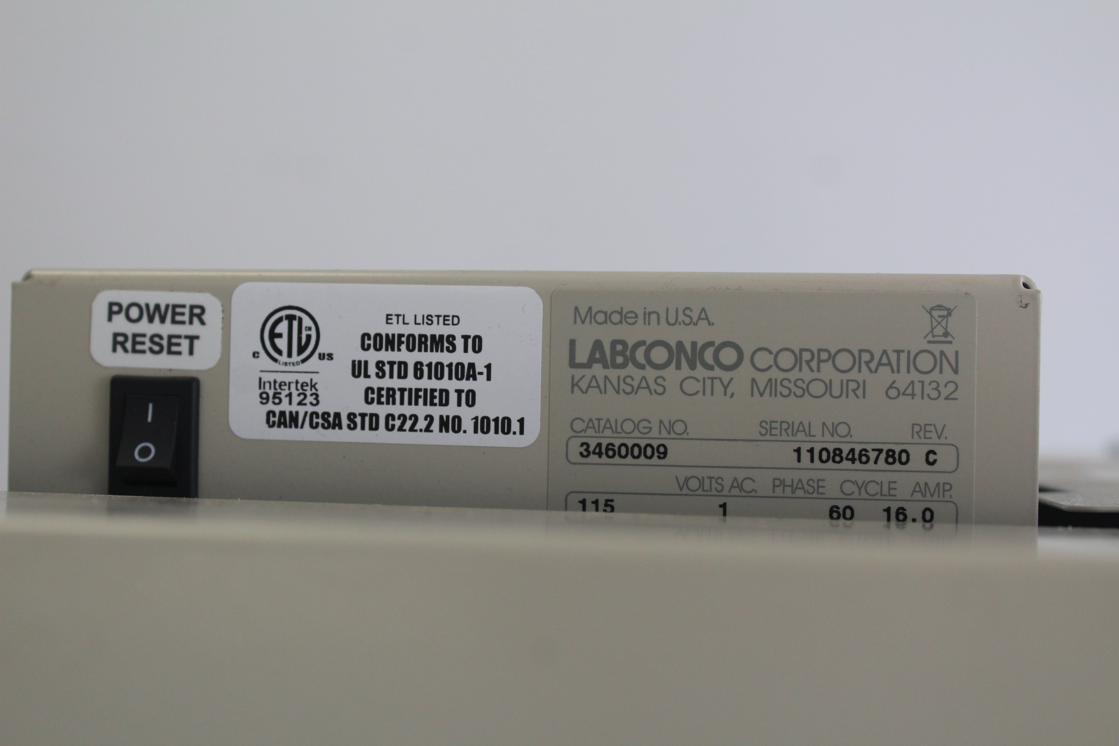 Labconco Logic Purifier Biological Safety Cabinet