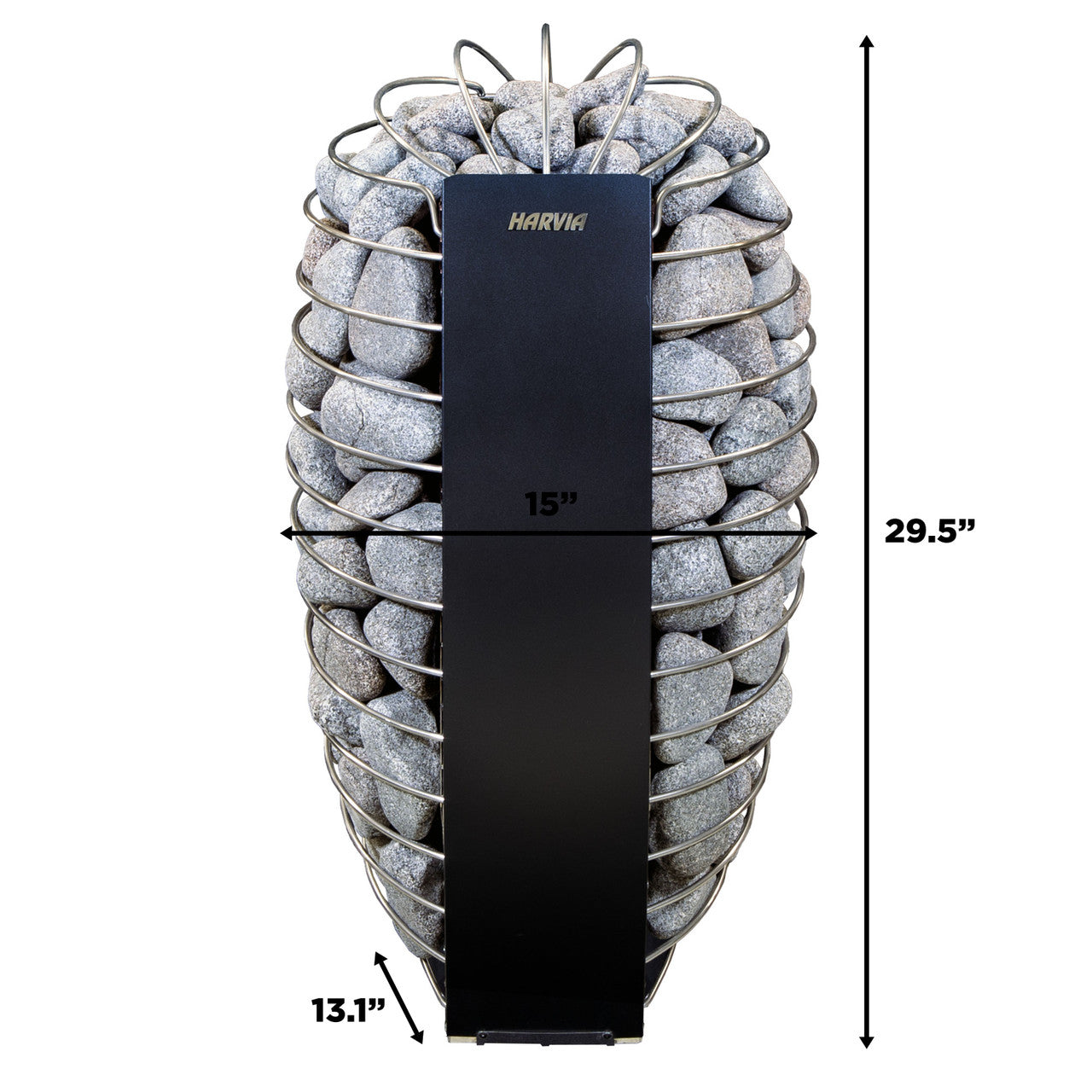 Electric Sauna Heater With Digital Xenio Control Panel, WiFi Remote Control And Stones