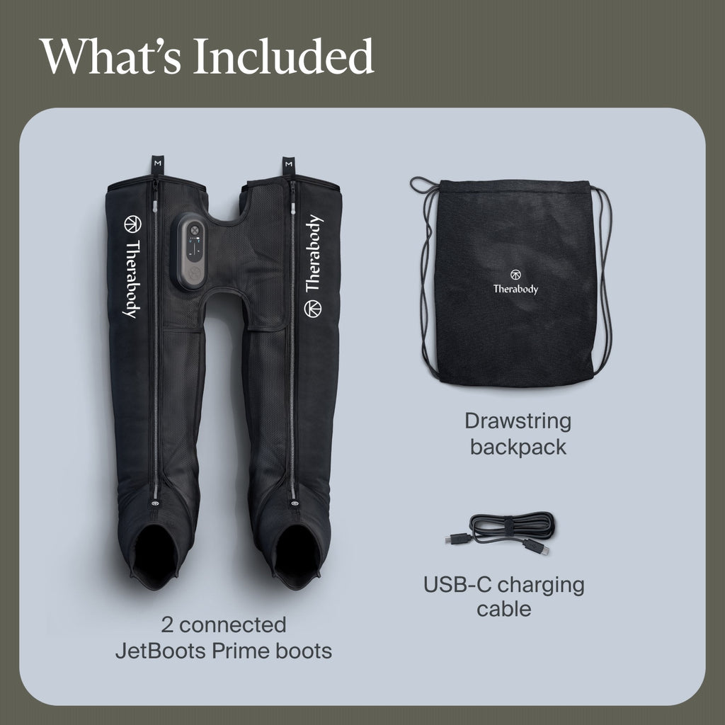 RecoveryAir Prime JetBoots Compression Massage Garment & Control Unit, Large JB0004131-1A1L