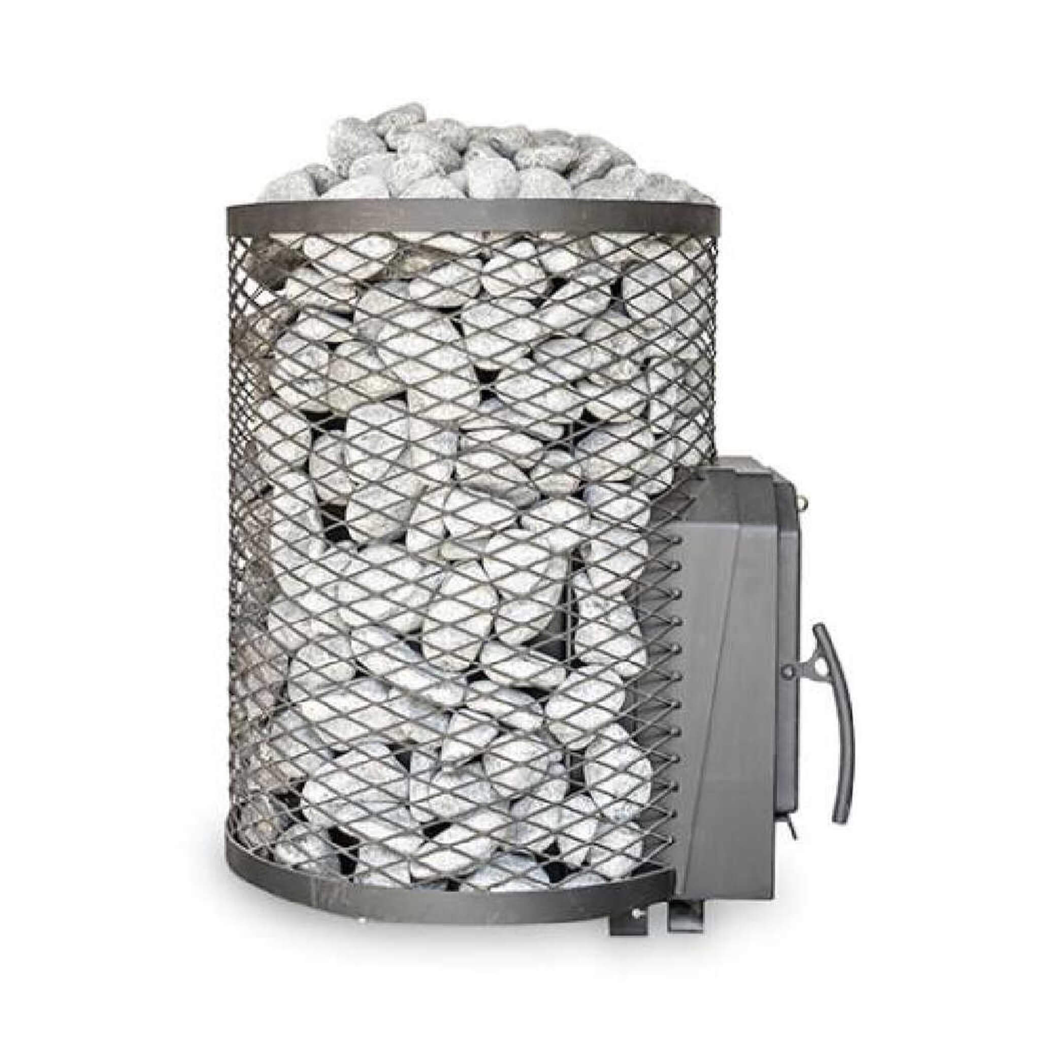 Floor Mount Wood-Burning Sauna Stove With Sauna Stones