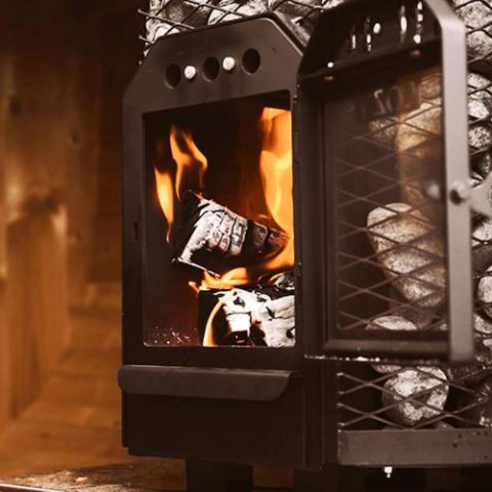 Wood Burning Sauna Stove With Sauna Stones