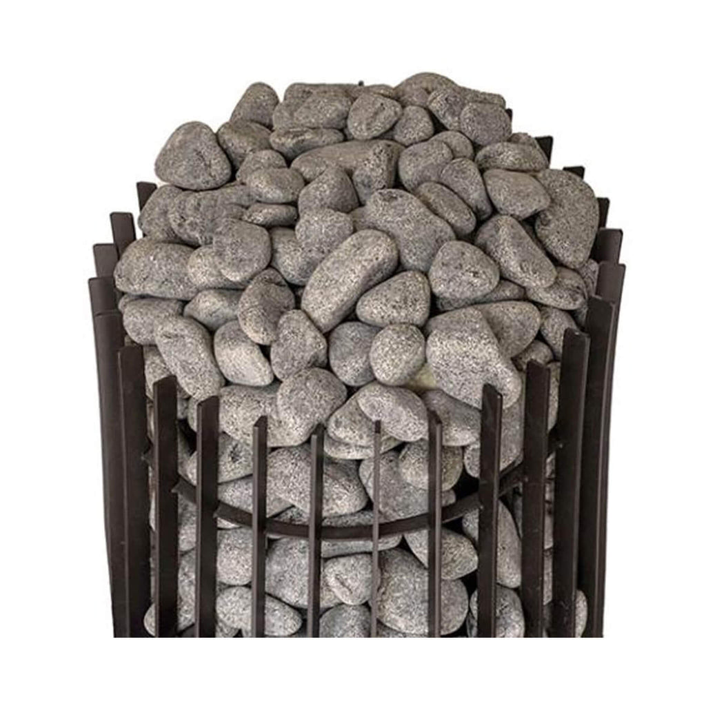 Cylindrical Shape Sauna Stove With Sauna Stones