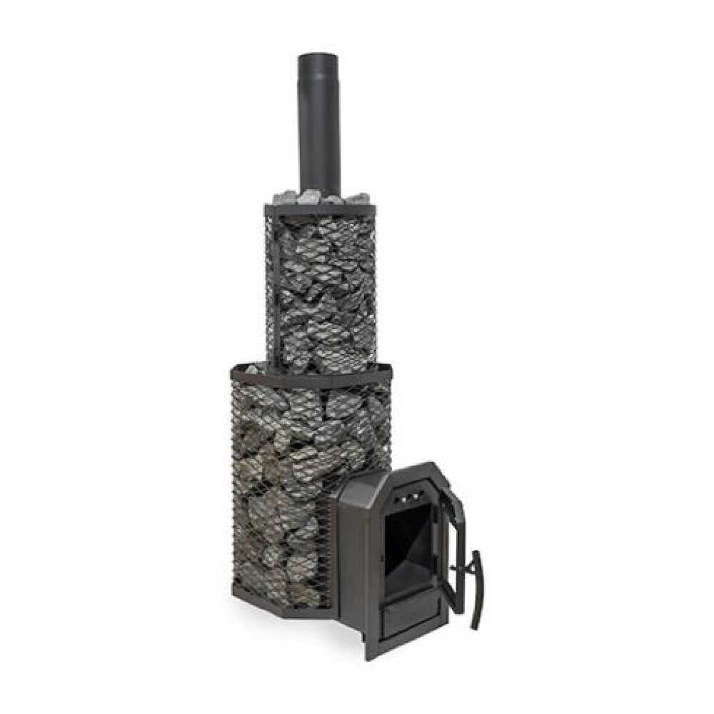 Cozy Heat Thru-Wall Wood Fired Sauna Heater Stove