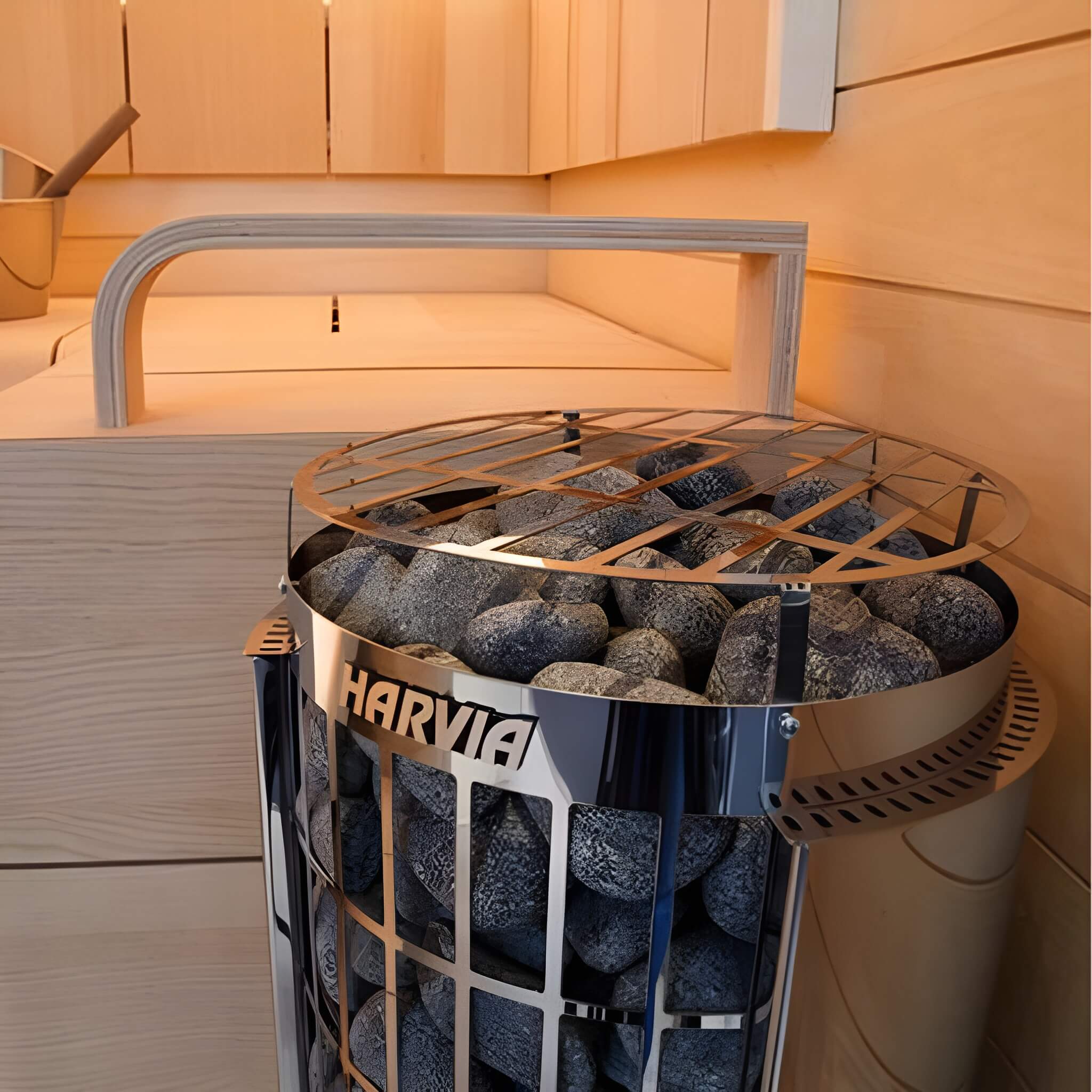 Electric Sauna Heater With Xenio CX45 Digital Control Panel & Sauna Stones