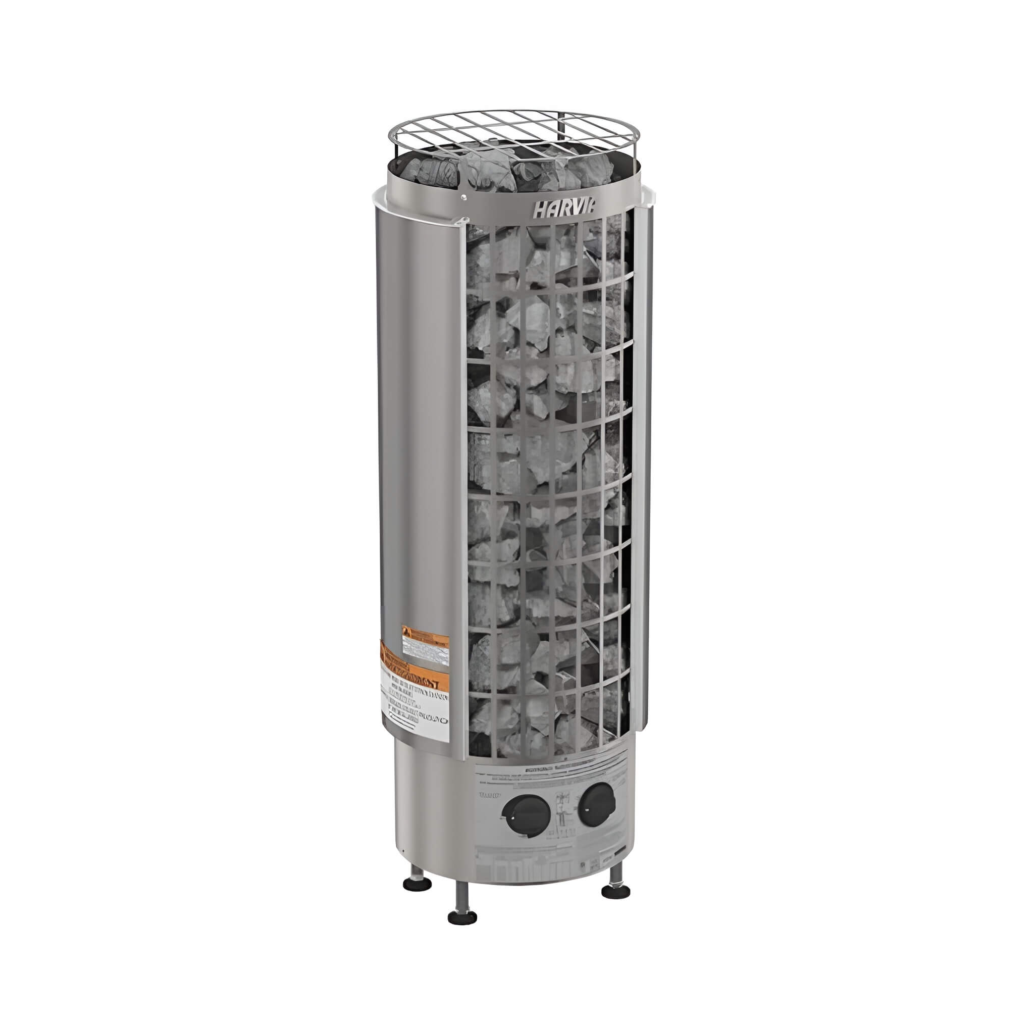 Modern Steel Pillar Style Sauna Heater W/ Sauna Stones