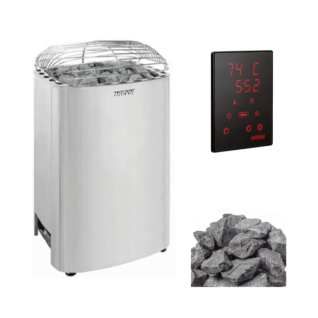 Stainless Steel Electric Sauna Heater With Digital Control & Sauna Stones