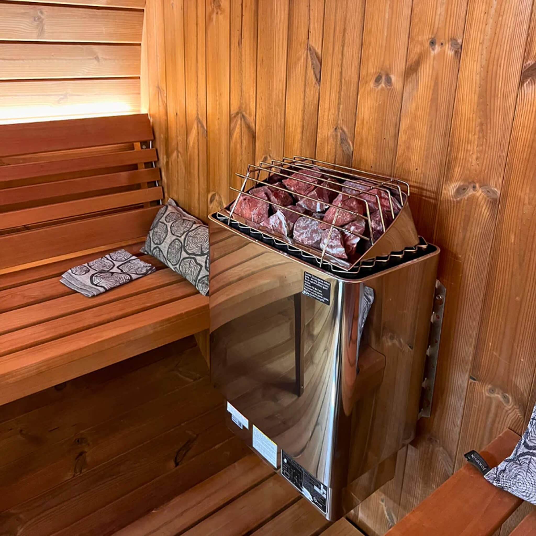Electric Sauna Heater With Xenio CX170 Digital WIFI Control & Sauna Stones