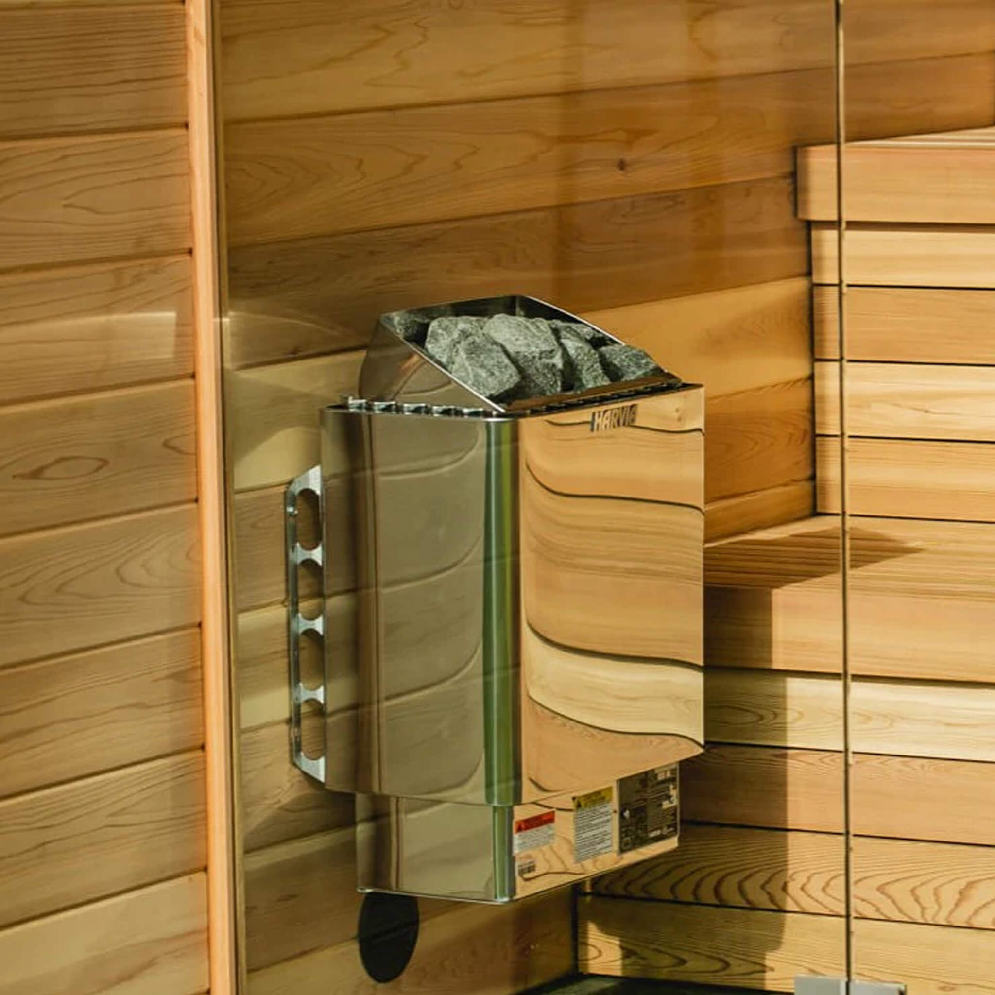 Electric Sauna Heater With Xenio CX170 Digital WIFI Control & Sauna Stones