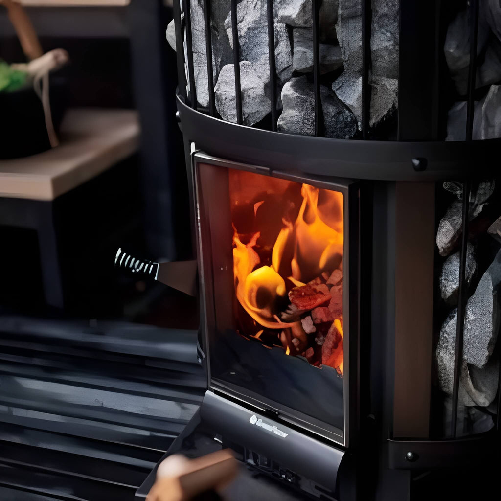 Wood Sauna Stove With Sauna Stones