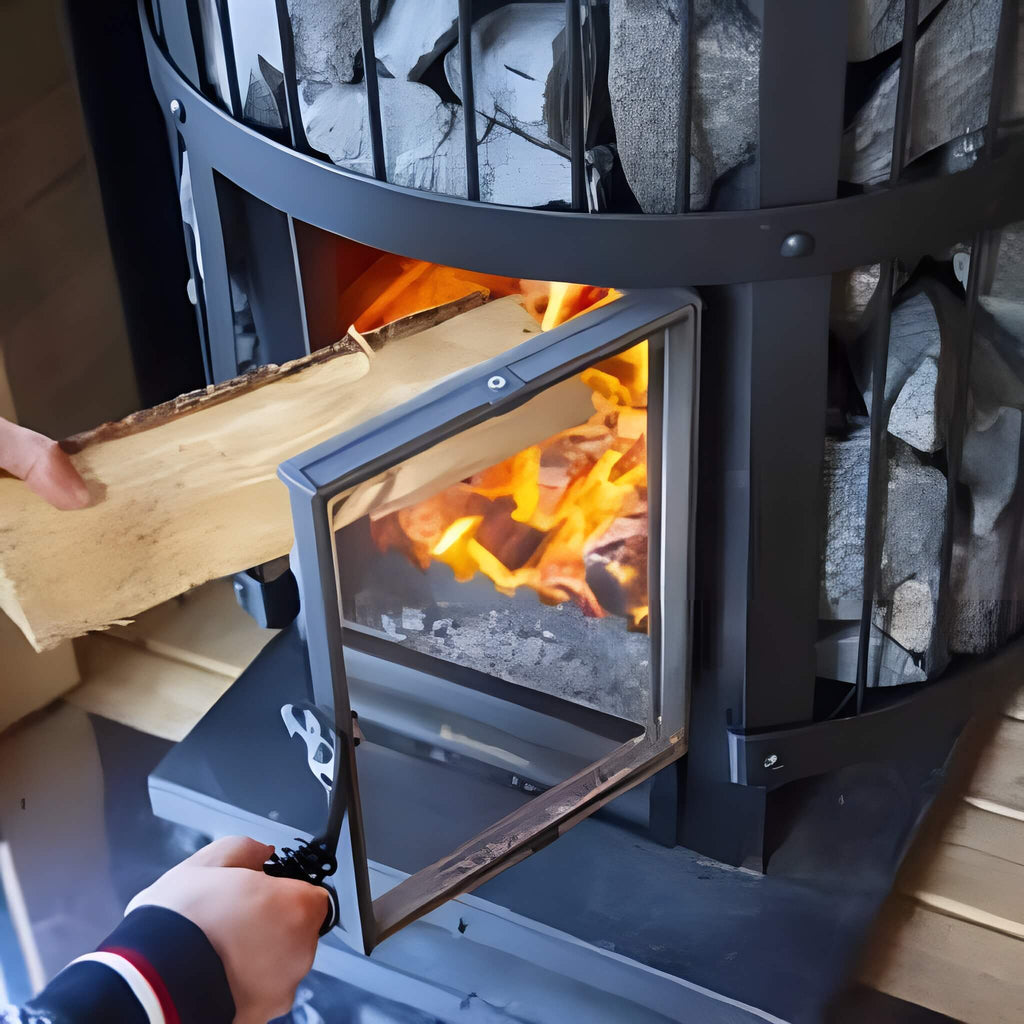 Wood Sauna Stove With Sauna Stones