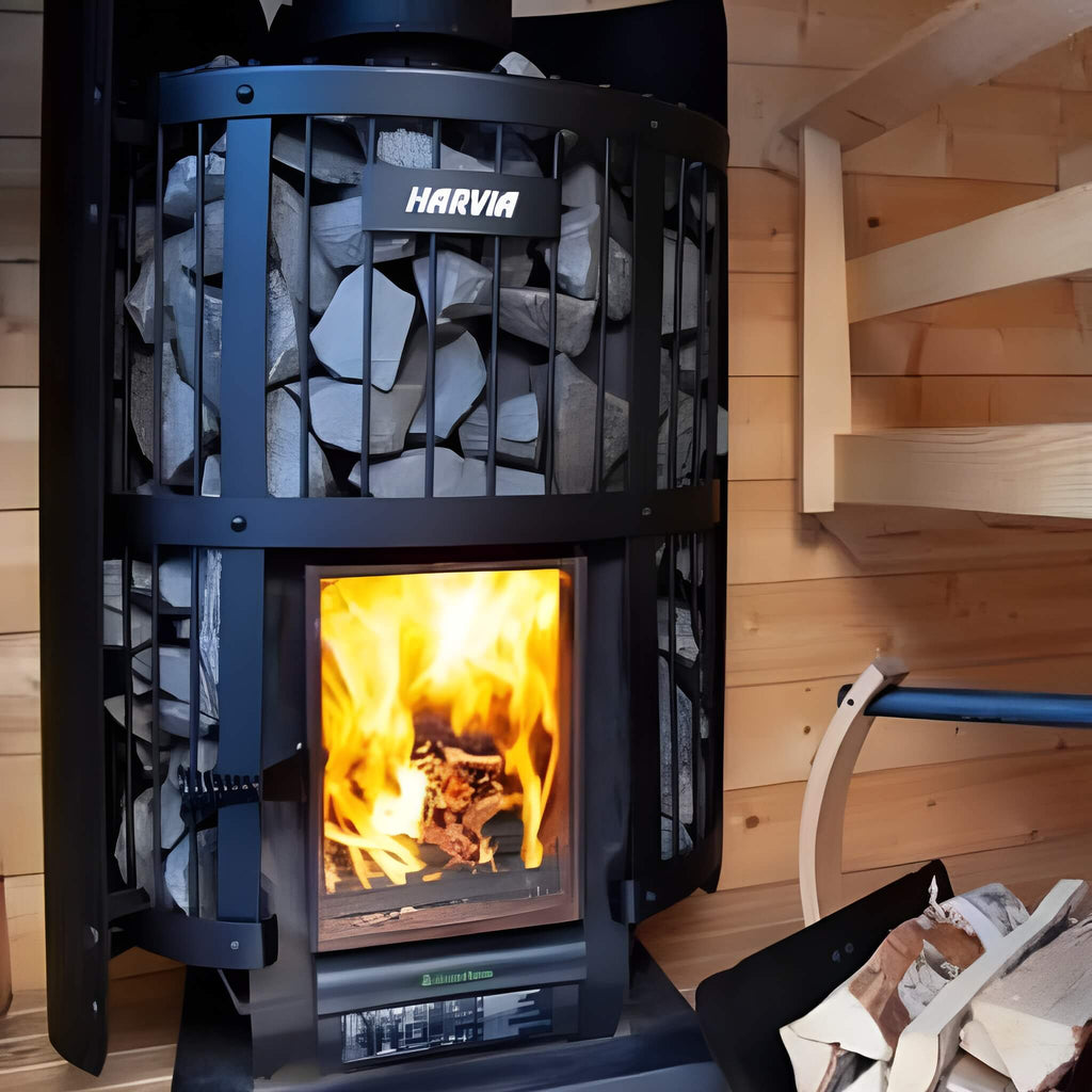 Wood Sauna Stove With Sauna Stones
