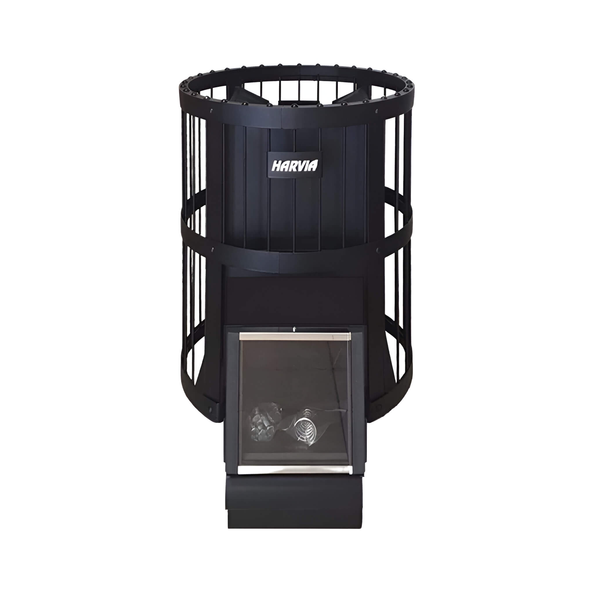 Wood Burning Sauna Stove With Extension Feed & Sauna Stones