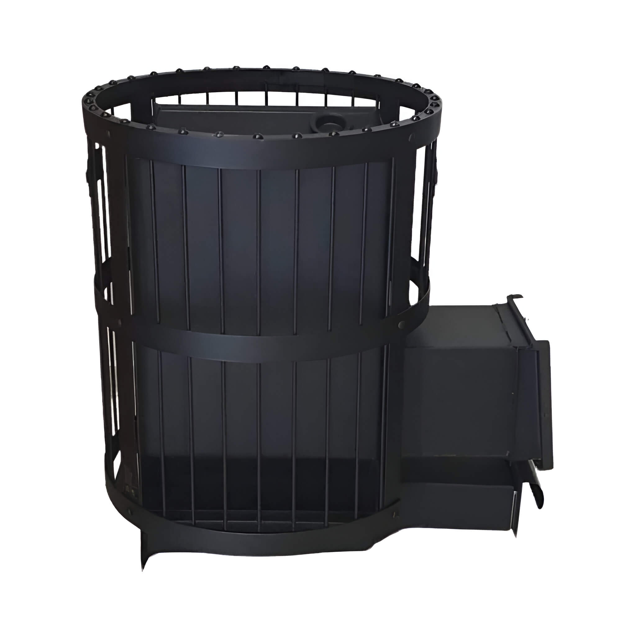 Wood Burning Sauna Stove With Extension Feed & Sauna Stones
