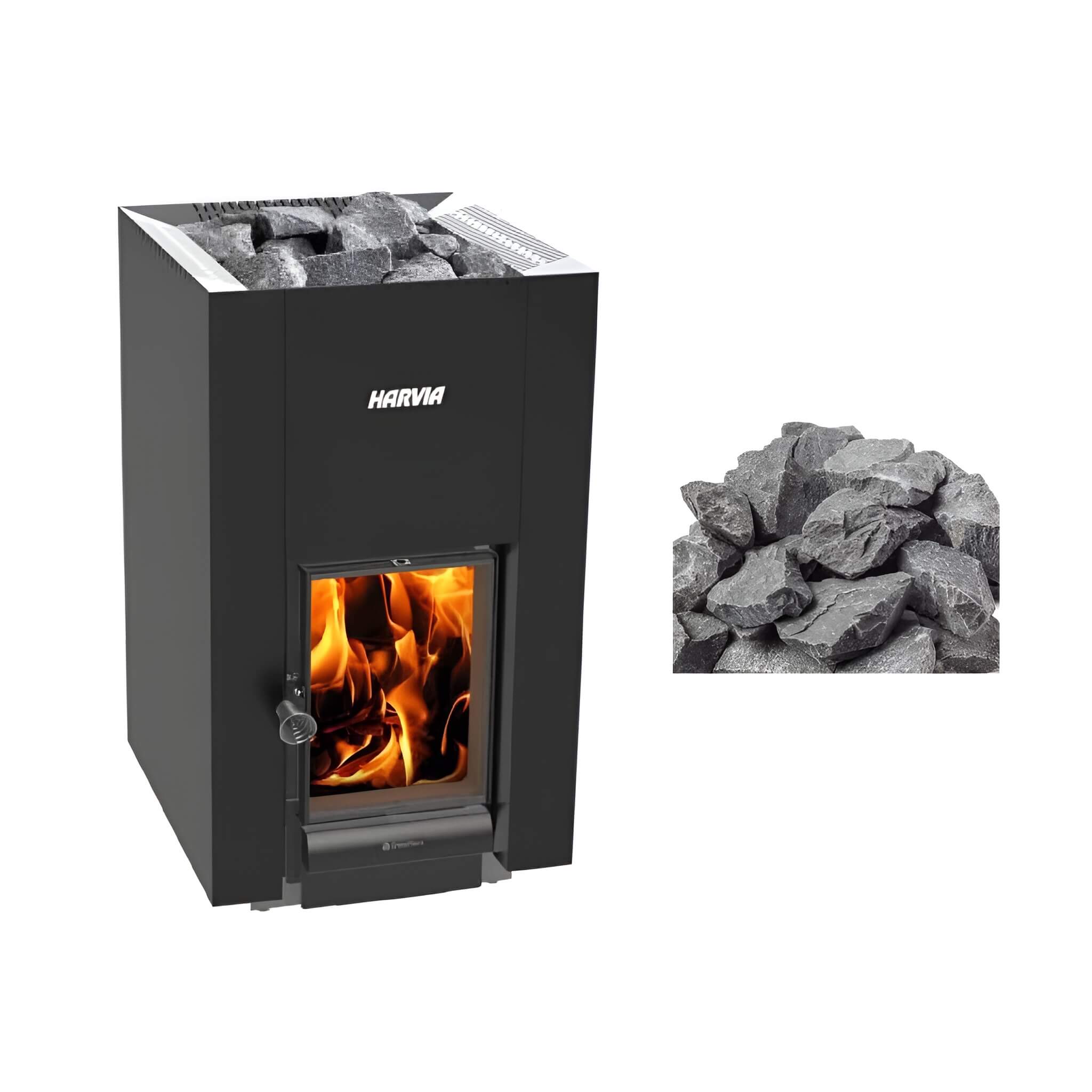 Wood Sauna Stove With Sauna Stones