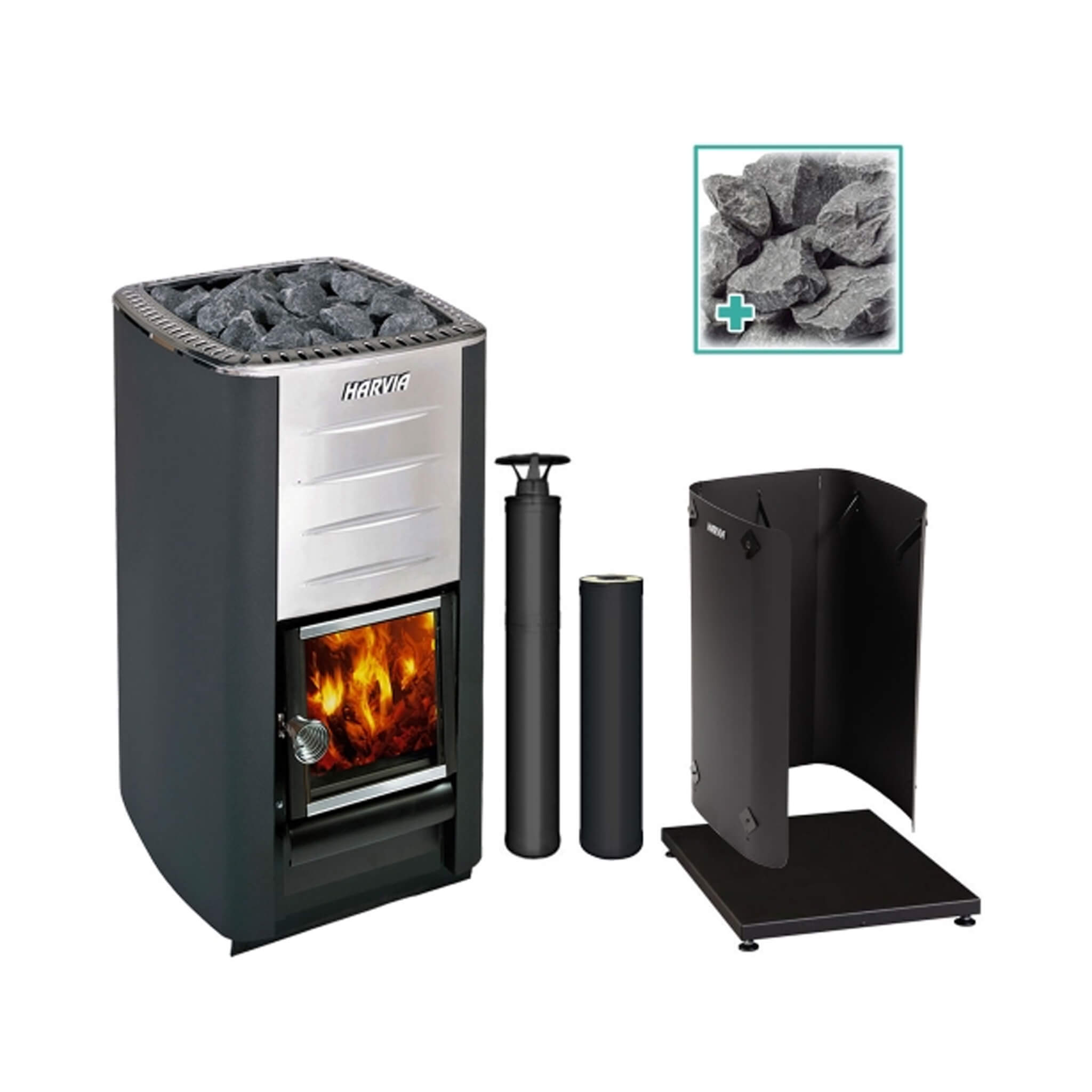 Premium Wood-Burning Sauna Stove Kit