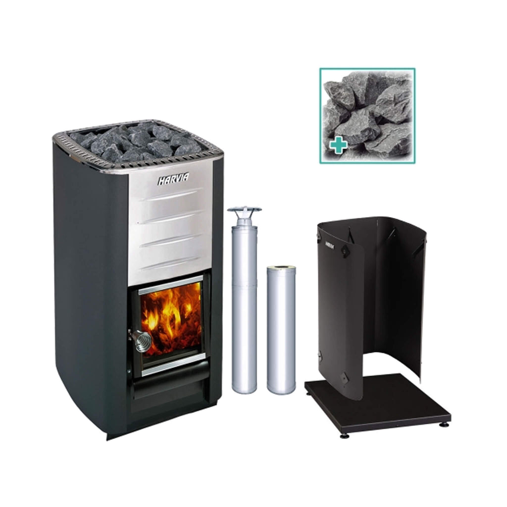 Premium Wood-Burning Sauna Stove Kit