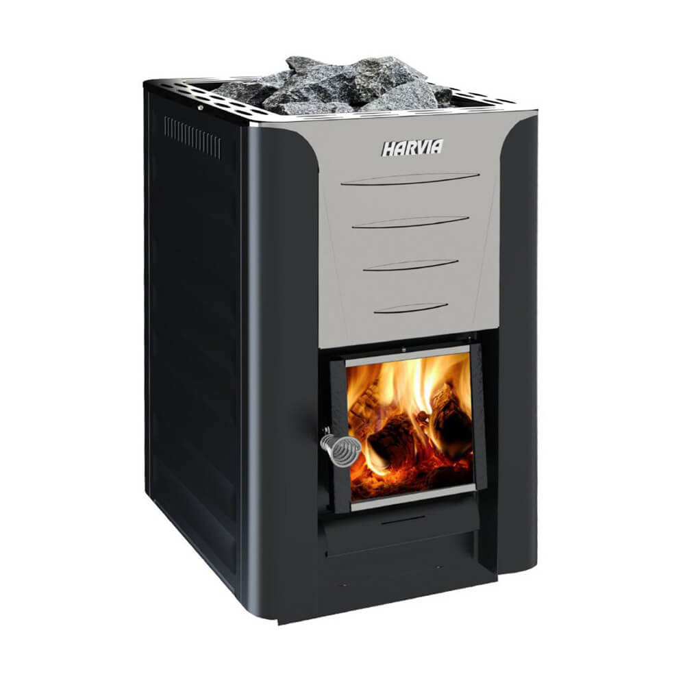 Premium Wood-Burning Sauna Heater Stove Package