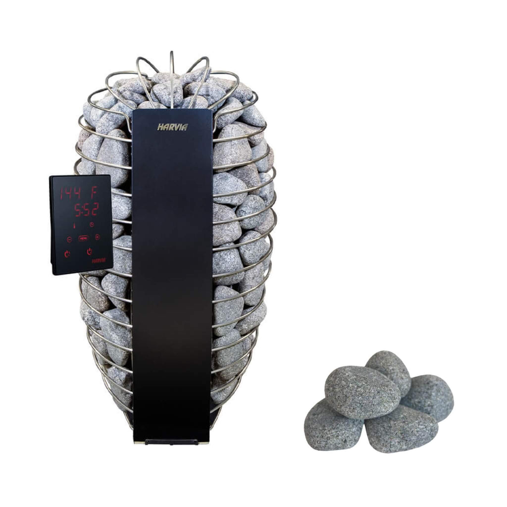 Electric Sauna Heater With Digital Xenio Control Panel, WiFi Remote Control And Stones