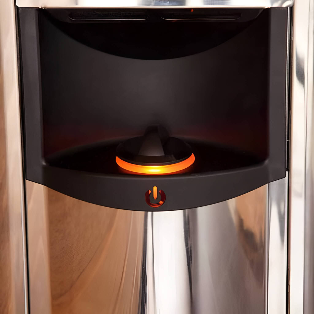 Stainless Steel Built-In Wall Mount Sauna Heater With Illuminated Controls & Sauna Stones