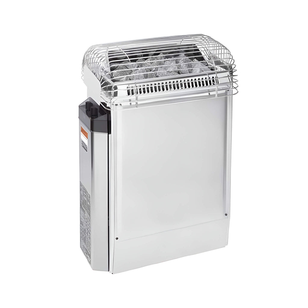 Stainless Steel Sauna Heater With Built-In Temperature Controls & Sauna Stones