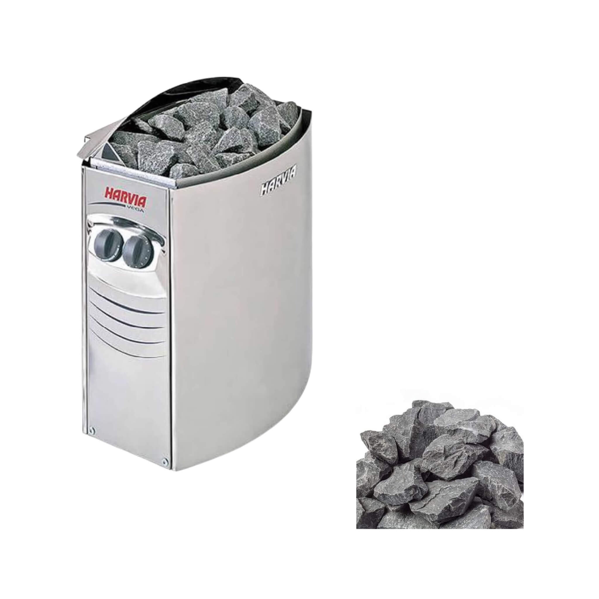 Compact Electric Steel Sauna Heater With Sauna Stones