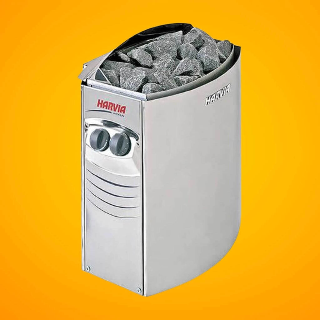 Compact Electric Steel Sauna Heater With Sauna Stones