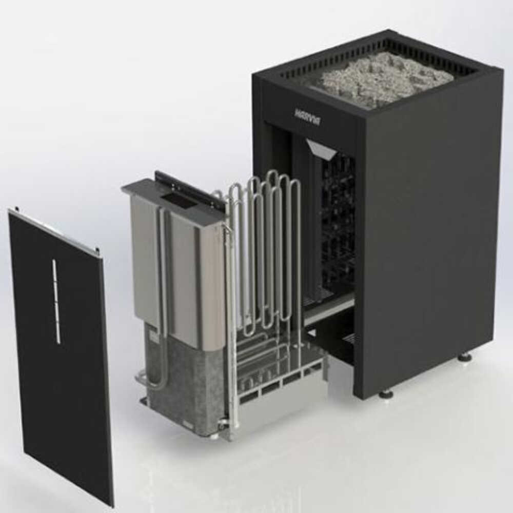 Electric Sauna Heater With Xenio Series Digital Control & Sauna Stones