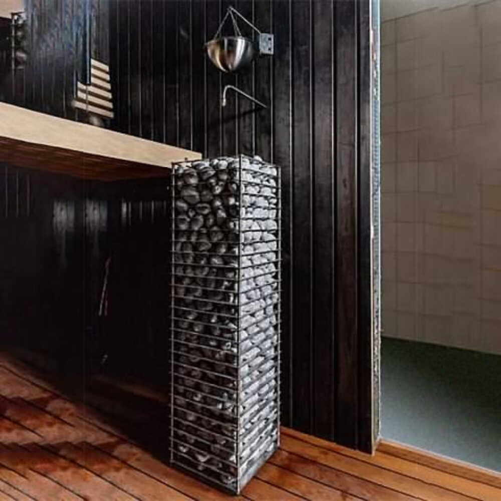 Slim Electric Stainless Steel Sauna Heater With Digital Controller & Sauna Stones