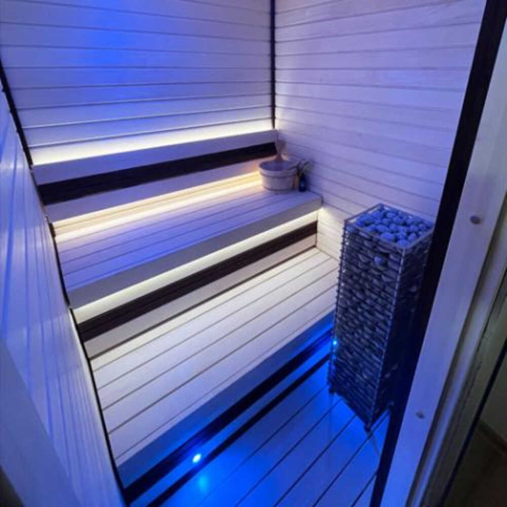 Slim Electric Stainless Steel Sauna Heater With Digital Controller & Sauna Stones
