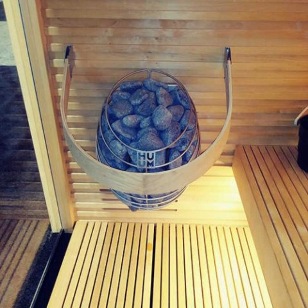Wall Mount Sauna Heater With UKU Digital Controller & Sauna Stones