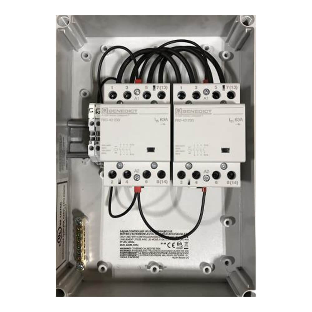 Premium Floor-Mounted Sauna Heater With UKU Control, Extension Box & Sauna Stones