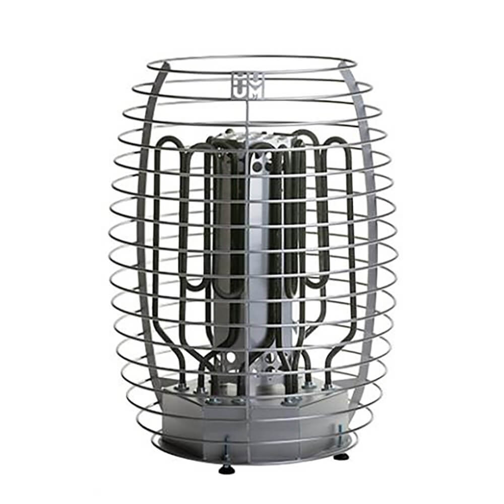 Premium Floor-Mounted Sauna Heater With UKU Control, Extension Box & Sauna Stones
