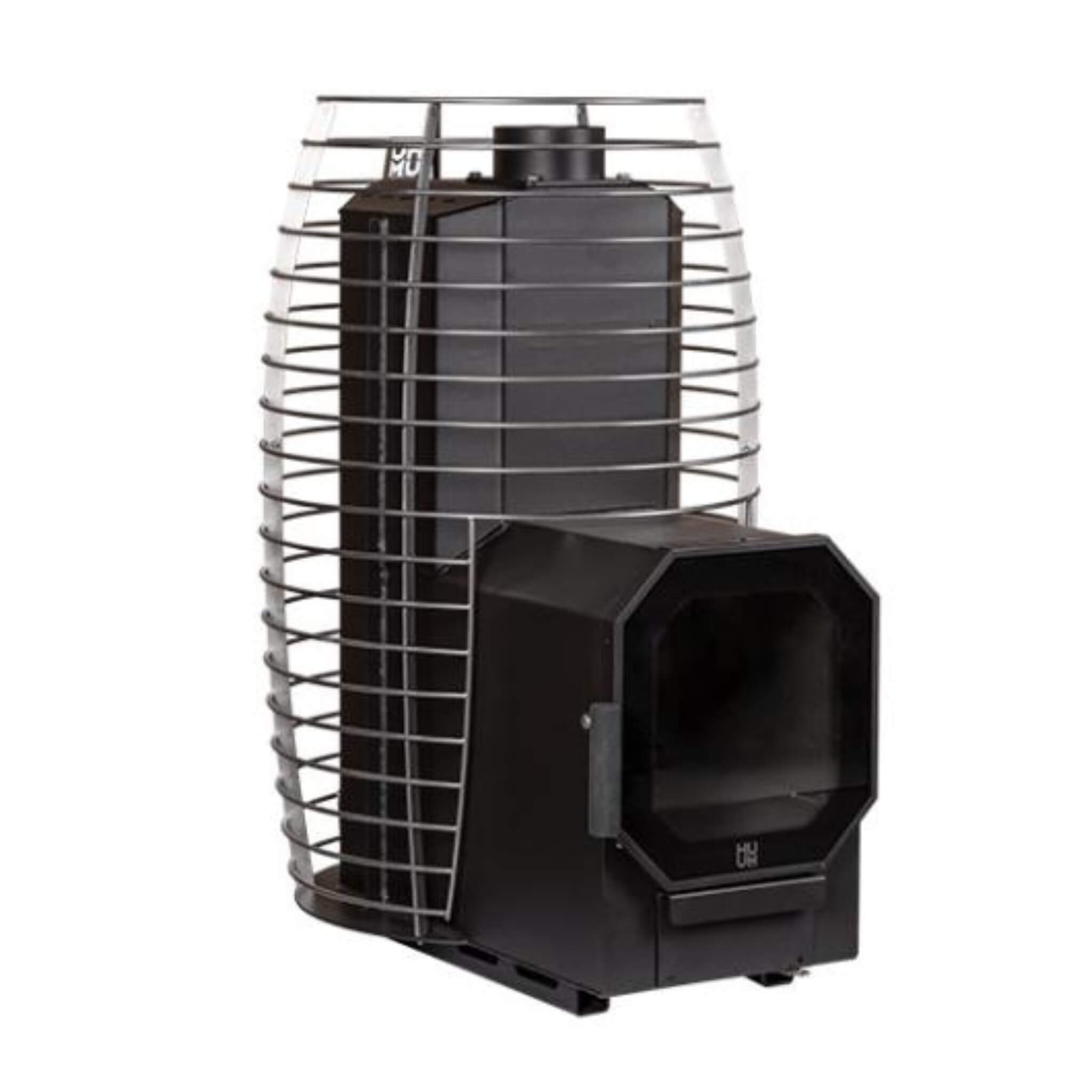 Hive Wood-Burning Sauna Stove With Firebox Extension & Sauna Stones