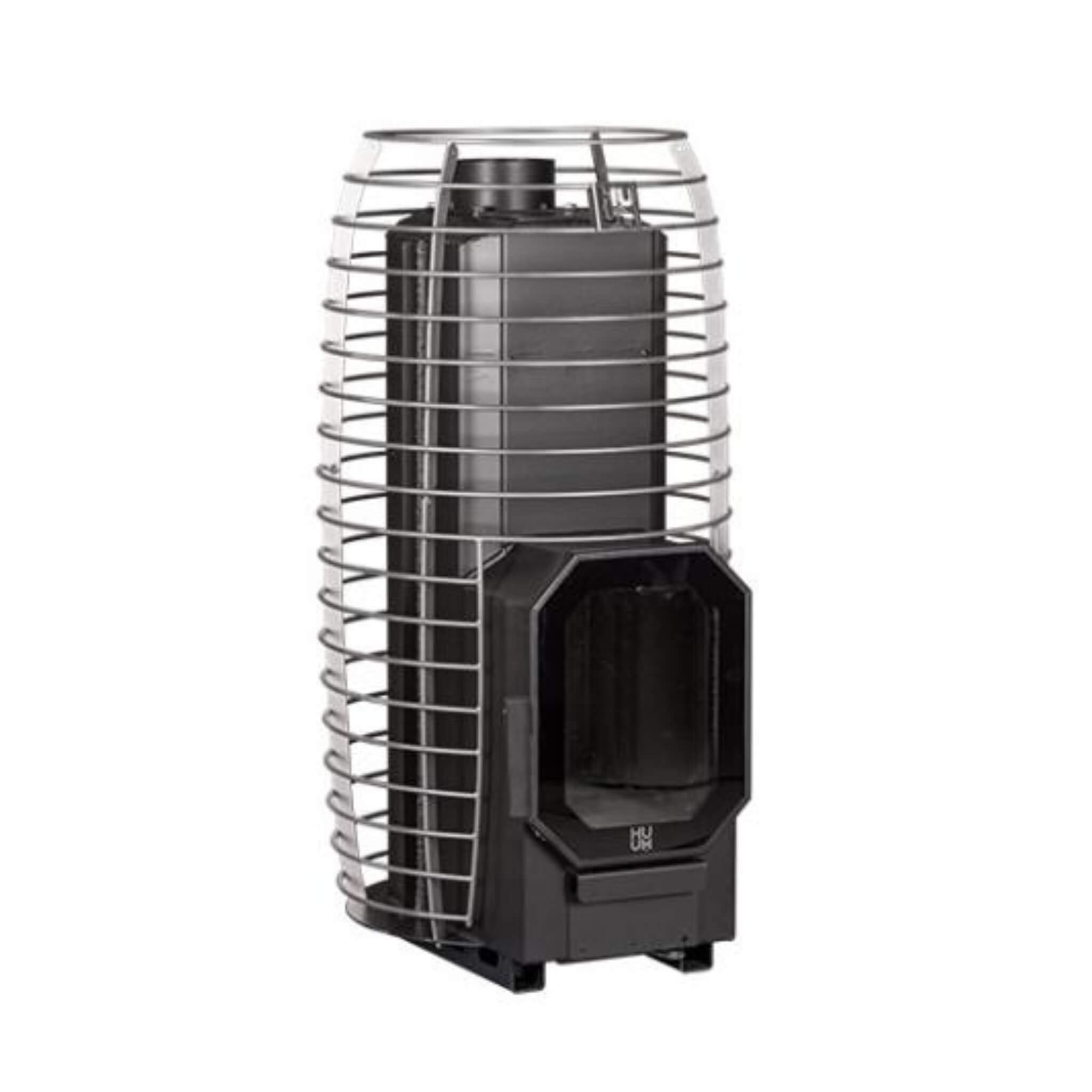 Mini Wood-Burning Sauna Stove With Ash Drawer & Sauna Stones