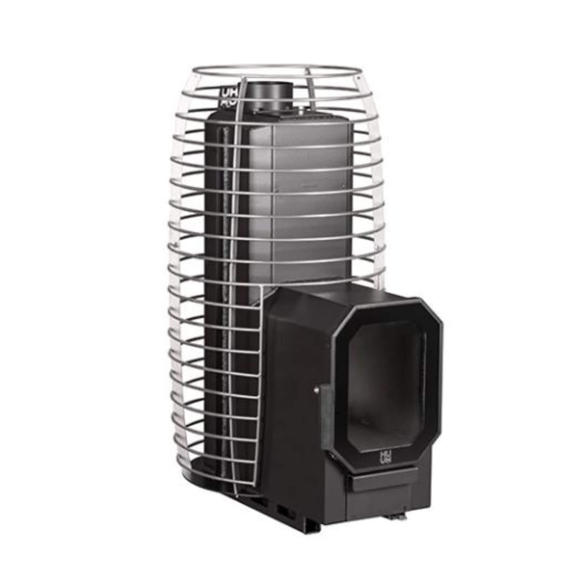Mini LS 8.5KW Wood-Burning Sauna Stove With Firebox Extension & Sauna Stones