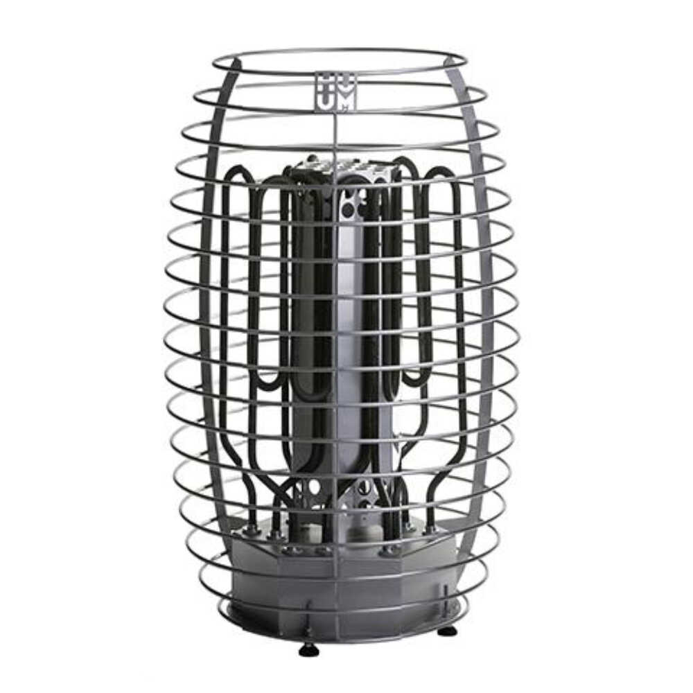 Hive Mini Floor Mount Traditional Steel Sauna Heater With Digital Controller & Sauna Stones