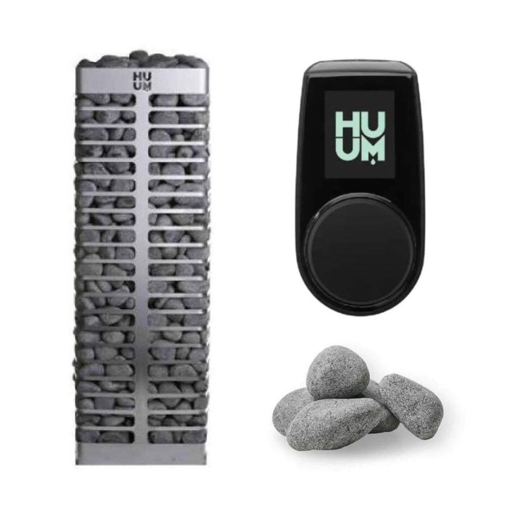 Steel Series Sauna Heater With UKU Control & Sauna Stones