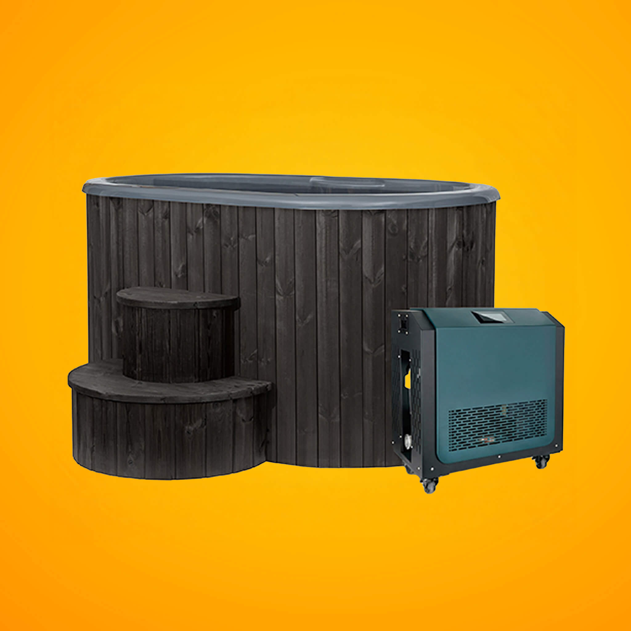 2-Person Immersion Tub With Combination Water Chiller And Heater
