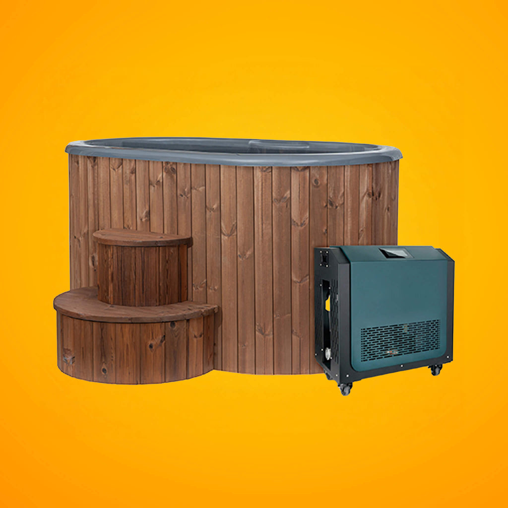 2-Person Immersion Tub With Combination Water Chiller And Heater