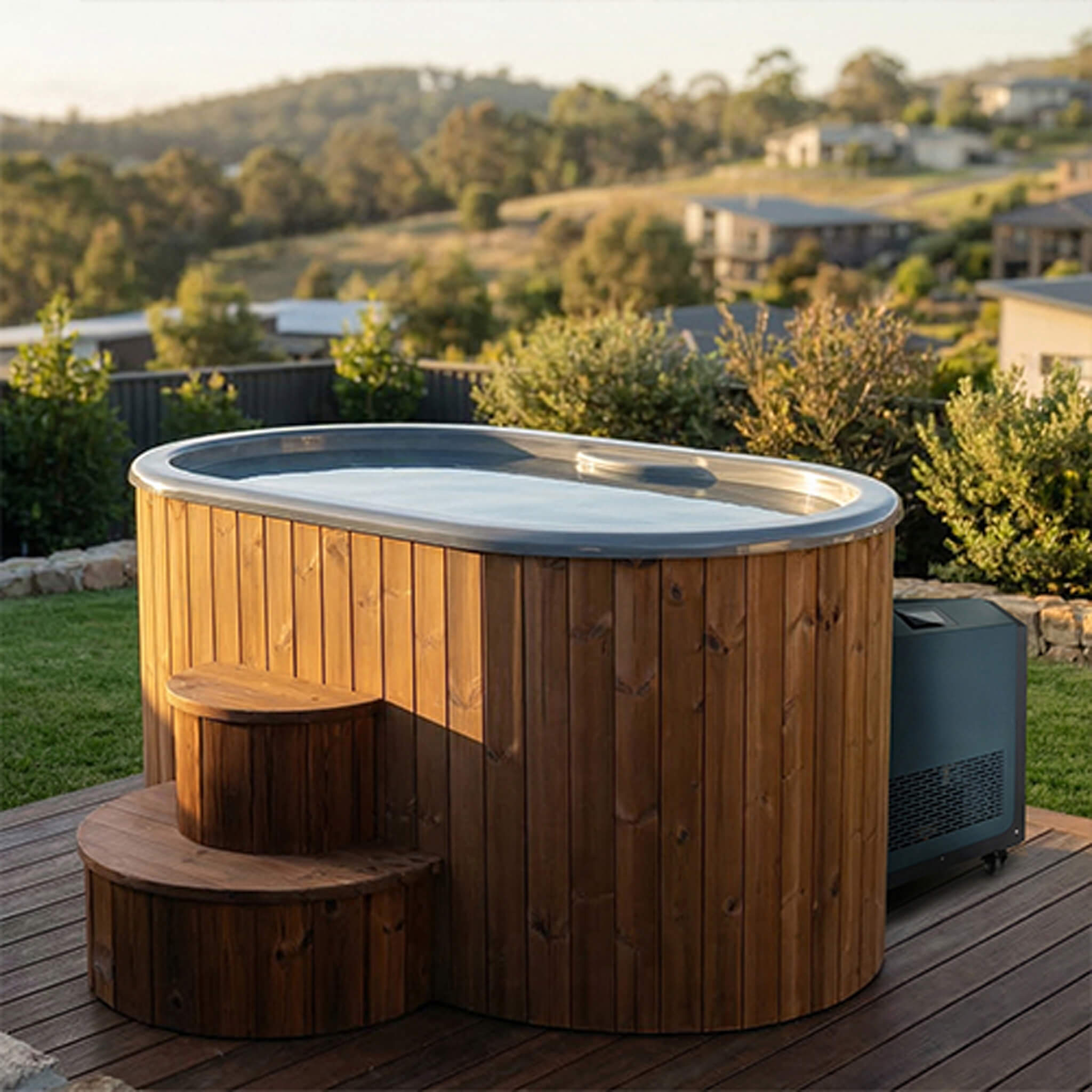 2-Person Immersion Tub With Combination Water Chiller And Heater