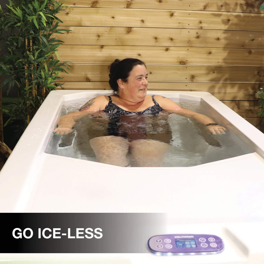 Premium Cold Plunge Spa Tub With Built-In Ozone And Multi-Coloured Exterior Lighting