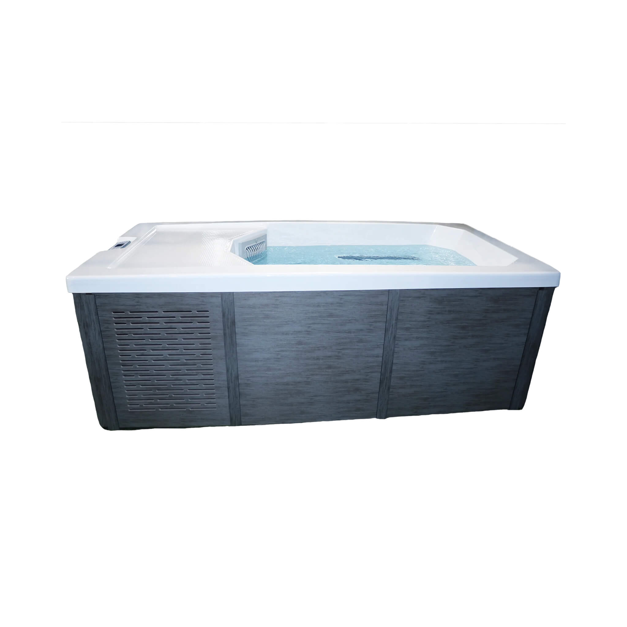 Premium Cold Plunge Spa Tub With Built-In Ozone And Multi-Coloured Exterior Lighting