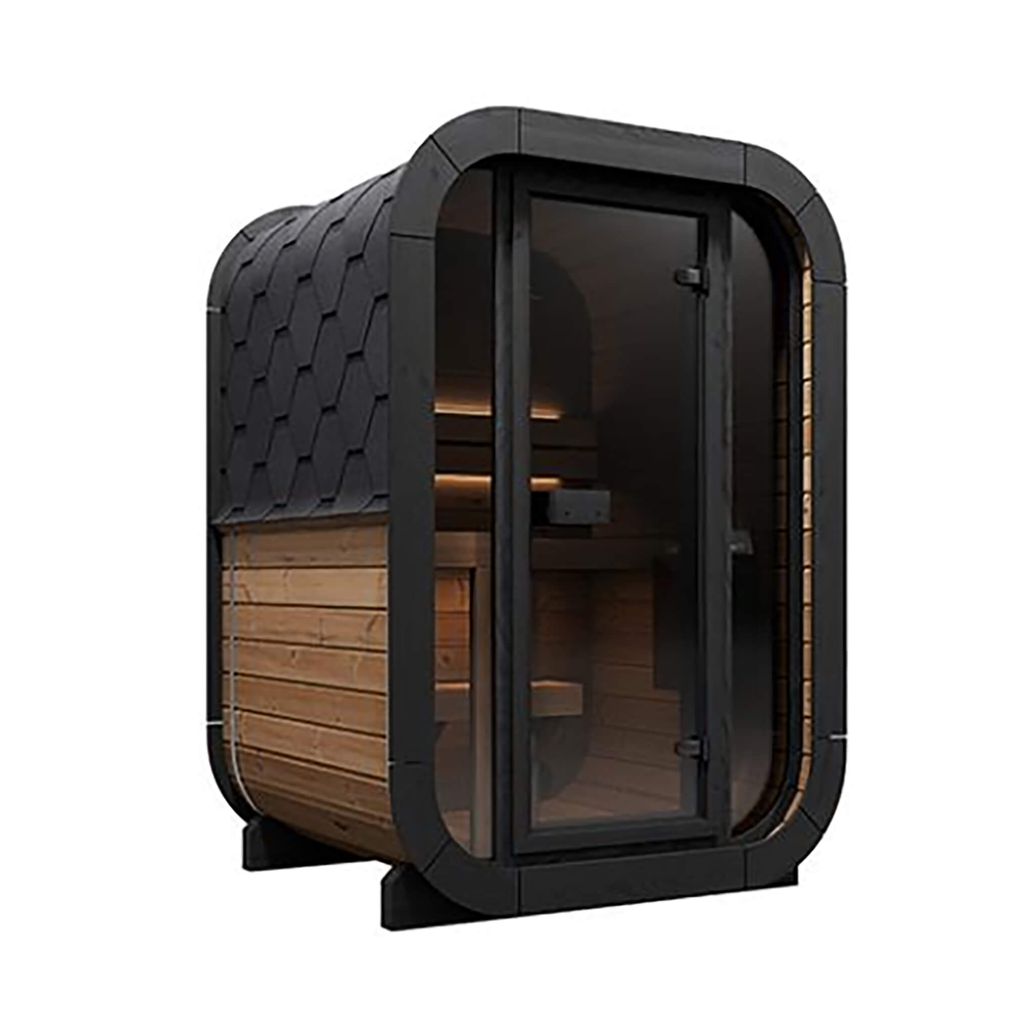 Outdoor 2-Person Home Sauna Kit