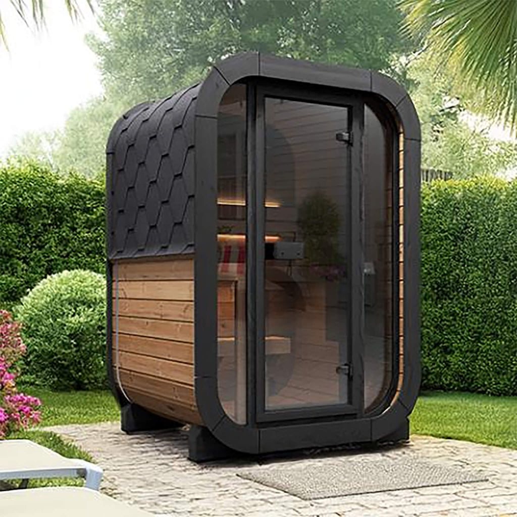 Outdoor 2-Person Home Sauna Kit