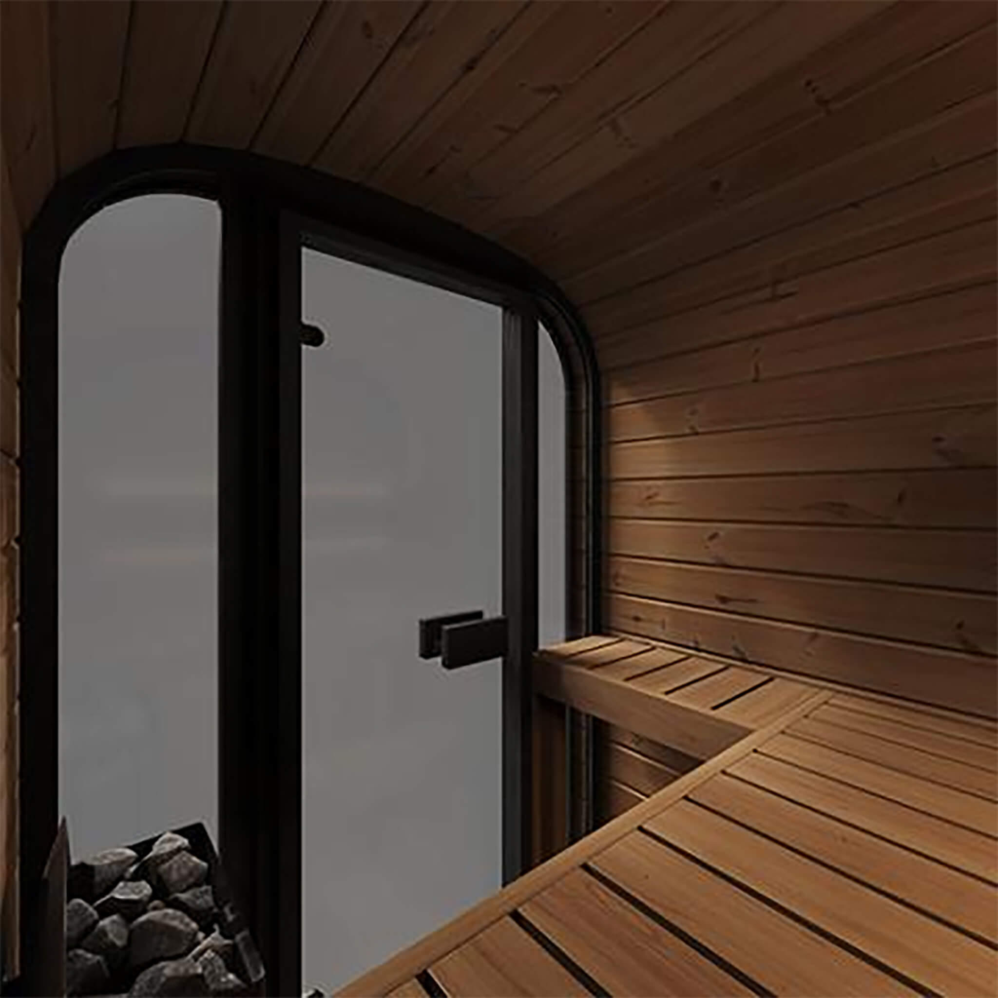 Outdoor 2-Person Home Sauna Kit