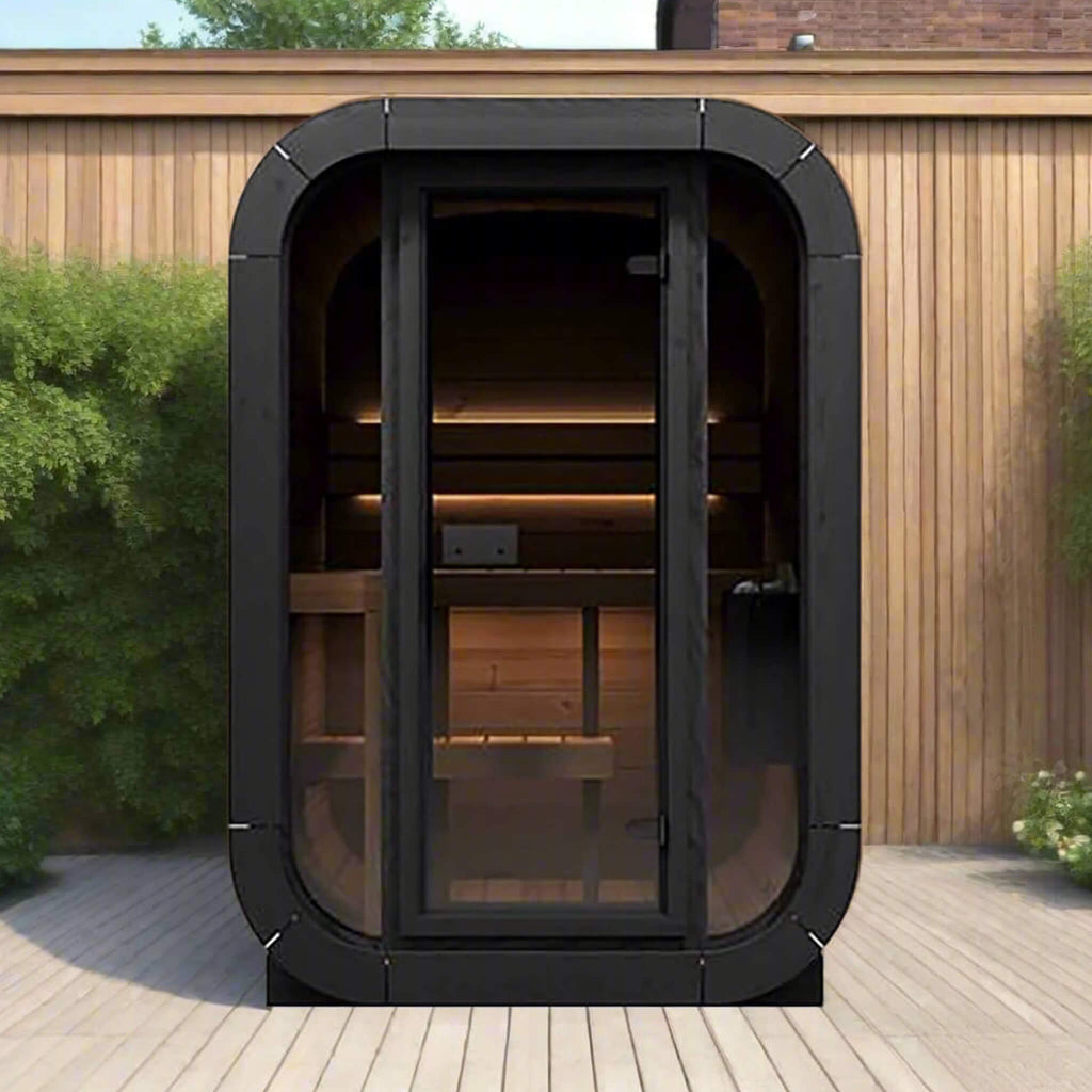 Outdoor 2-Person Home Sauna Kit