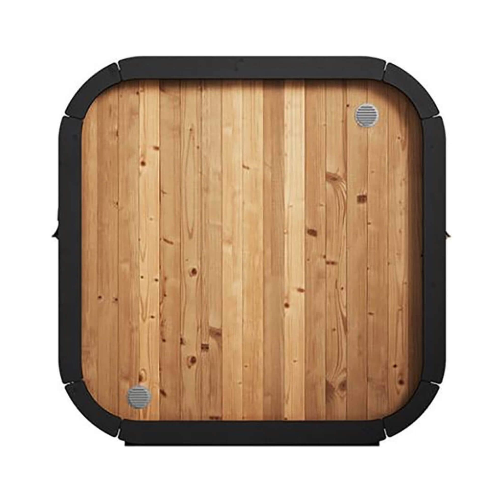 3-Person Cube-Series Luxury Wooden Outdoor Home Sauna Kit
