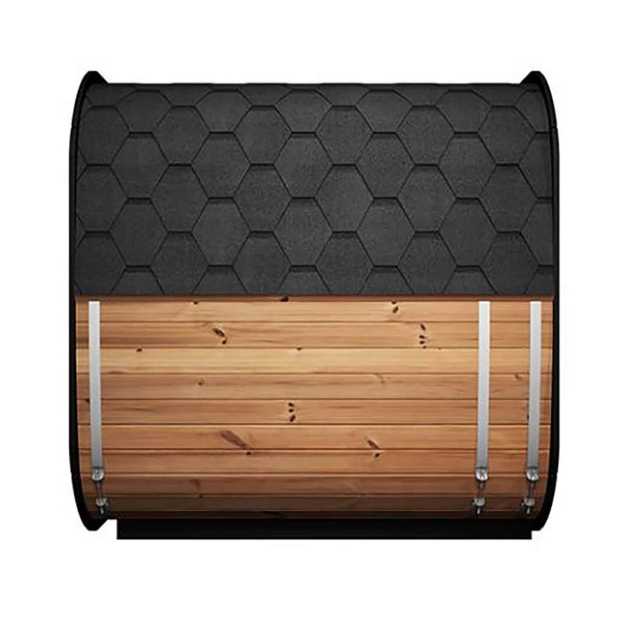 6-Person Cube-Series Luxury Wooden Outdoor Home Sauna Kit