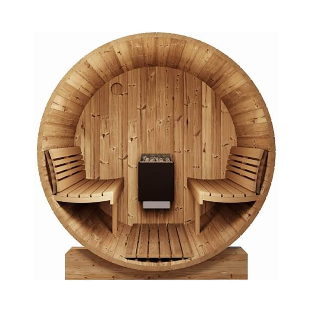 3-Person Thermo-Spruce Backyard Sauna Barrel